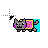 turqouise cat.cur Preview