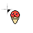 red ice cream.cur Preview