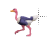 ostrich left select.ani Preview