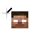 Minecraft Herobrine_handwriting.cur Preview