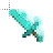 fire diamond sword.ani Preview