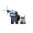 (Help Select) Among Us Black With Goggles and Rover.ani Preview