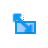 Material Blue diagonal 1.cur Preview