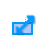 Material Blue diagonal 2.cur Preview