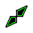 GreenTrimDiagonal1.cur Preview