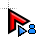 Person-RedPlastic.cur Preview