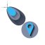 location_blue.cur HD version
