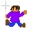 Mike Afton Running away from something.cur Preview