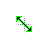 Black And Green Diagonal 1 Resize.cur Preview