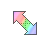 Transparent Rainbow Animated Diag2.ani Preview