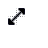 cursor black_diagonal resize 1.cur Preview