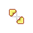 Diagonal Resize 1  Yellow Donut UL .cur Preview