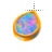 left red-blue opal in gold.cur Preview