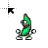 Green banana.ani Preview