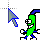 Blinking cool banana.ani Preview