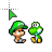 yoshi with baby luigi!.ani Preview