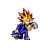 Yugi Moto Vertical.ani Preview