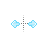 Horizontal Resize blue.cur Preview