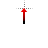 Red Cursor (Black) (Alternate).cur Preview