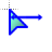 AquaBlue horizontal resize.cur Preview