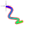 Wavy colour cursor normal.cur Preview