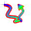 Wavy colour cursor alternate.cur HD version
