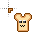 Cute Bread.cur Preview