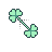 Clover - Diagonal Resize 1.cur Preview