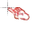 Animated OMORI red hand pointer.ani Preview