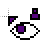 Purple Eye cursor (person).cur Preview