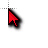3D-Red Mouse pointer-.cur Preview