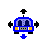 Blue car move.ani Preview