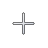 white_cross_l.cur Preview
