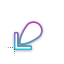 bottom_left_corner.cur HD version