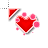 Red heart pulse working in background.ani Preview