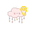 Kawaii Cloud.Location Select.cur Preview