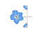 forget me not vertical left.cur Preview
