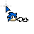 Sonic Hori-Resize.cur Preview