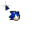 Sonic Hori-Resize.cur Preview