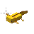 Yellow Minecraft Axolotl.cur Preview