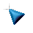 Blue Triangle.cur Preview