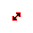 Black and Red Diagonal Resize 2.cur Preview