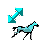 bluhorsediagresize2.ani Preview