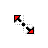 Red Concept Diagonal Resize 1.cur Preview