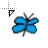 cursor butterfly blue 3.ani Preview