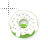 android 1.6 doughnut.cur Preview