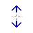 Vertical resize.ani Preview