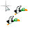 duck working in background.ani Preview