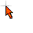 ornge red striped.cur Preview