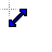Default Royal Blue Diagonal Resize 2.cur Preview